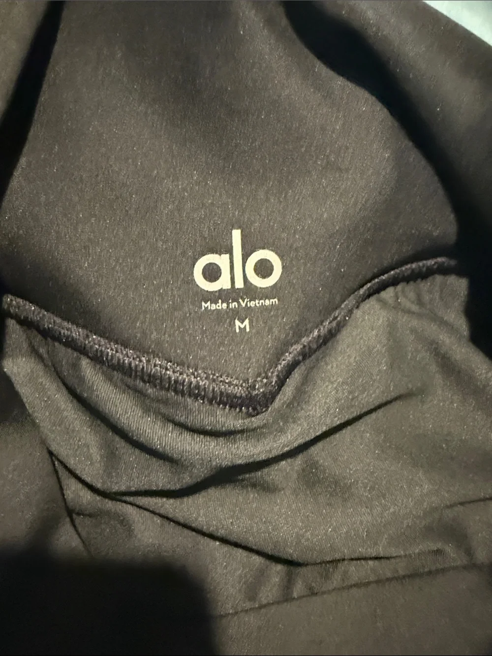 ALO Yoga Black Pleated Performance Skort